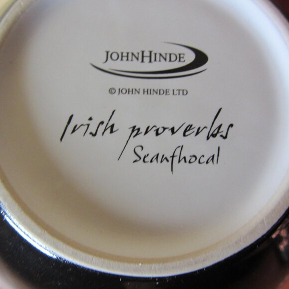 john hinde irish proverbs tea pot 4+ cups (W3976) - Picture 13 of 13